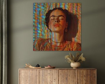 Frida Poster Kunstdruck von Niklas Maximilian