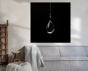 Portrait d'une goutte d'eau sur The Xclusive Art