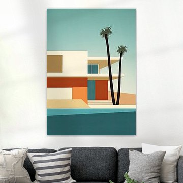 Bauhaus Poster Impression d'art Design Architecture sur Niklas Maximilian