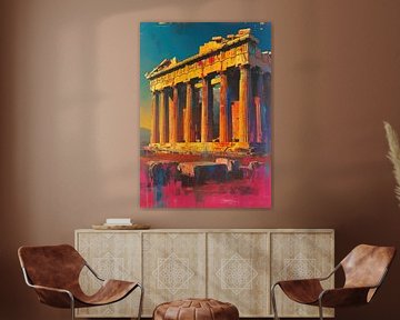 Pop Art Rome "Oudheid" van Niklas Maximilian