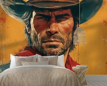 Cowboy Pop Art Western Wilde Westen van Niklas Maximilian