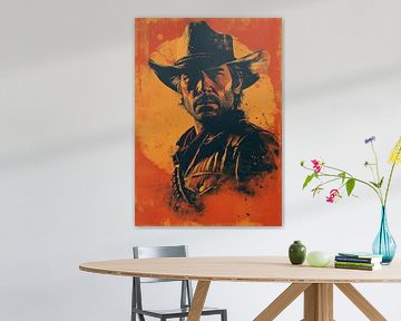 Cowboy Pop Art Western Wild West