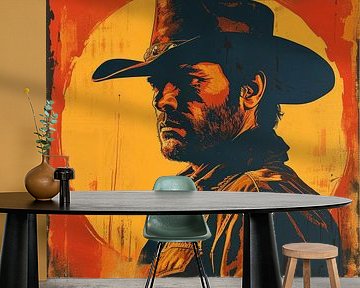 Cowboy Pop Art Western Wilde Westen van Niklas Maximilian