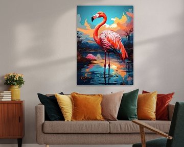 Flamingo van Niklas Maximilian