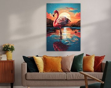 Flamingo van Niklas Maximilian