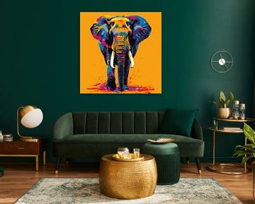 Elephant Africa Poster Print by Niklas Maximilian