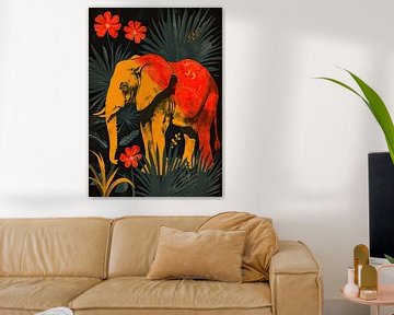Elephant Africa Poster Print by Niklas Maximilian