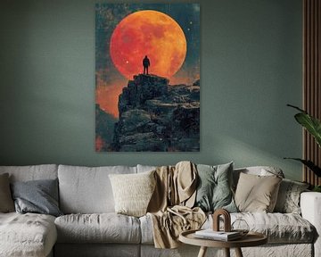 Mond Nacht von Niklas Maximilian