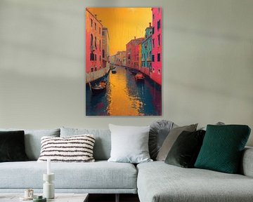 Italy Venice Pop Art by Niklas Maximilian