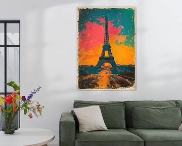 Parijs Eiffeltoren Frankrijk van Niklas Maximilian