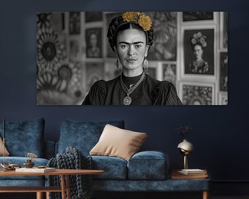 Frida Poster Kunstdruck von Niklas Maximilian