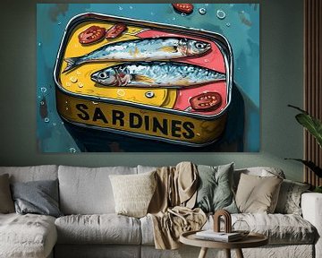 Colourful sardines by Studio Allee