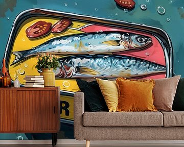 Colourful sardines by Studio Allee