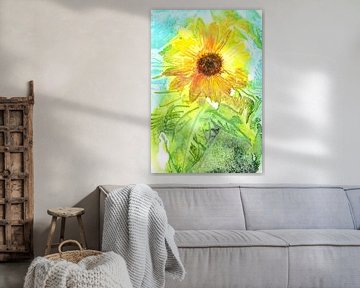 Sonnenblumenschönheit von Karen Kaspar