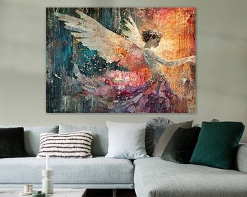 Peinture de l'ange sur Kunst Kriebels