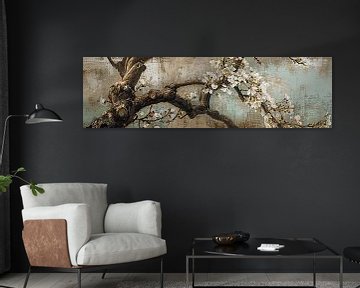 Magnolia Canvas Art | Rustieke Magnolia Tak van De Mooiste Kunst