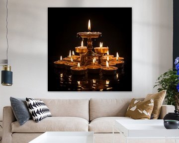 Melting candlelight by The Exclusive Painting