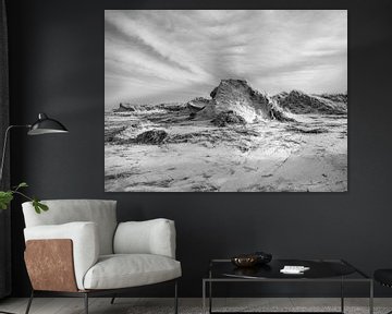 Les dunes après la tempête sur Jan Huneman