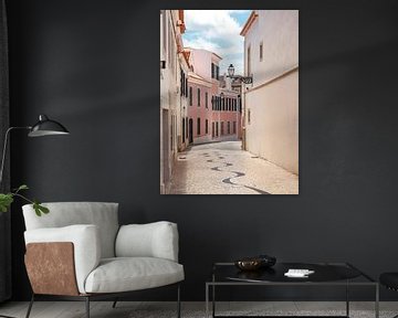 Pastel kleuren in Cascais, Portugal - straat en reisfotografie van Christa Stroo fotografie