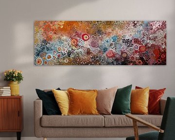 Abstract Circles by ARTEO Paintings
