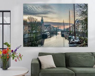 Delfshaven in Rotterdam van Fred Louwen