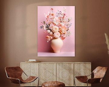 fleurs dans un vase sur Thea