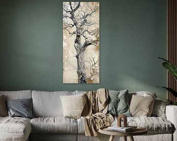 Naturkunstwerk | Kahler Baum von Wunderbare Kunst