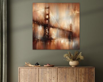 Golden Gate Bridge by FoXo Art