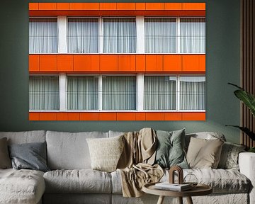 Une architecture aux couleurs vives