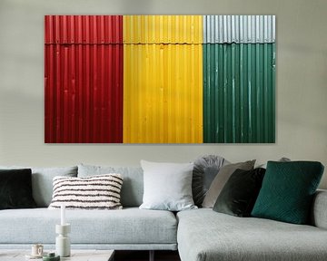 Vues de villes colorées