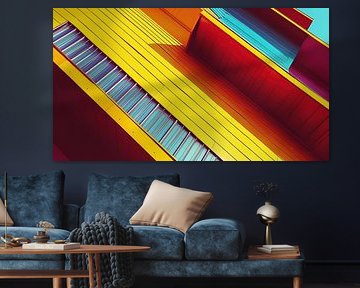 Architektur und bunte Fassaden