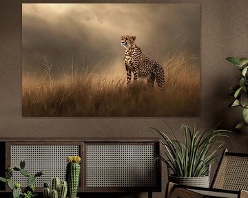 Cheetah, elegante wildernis