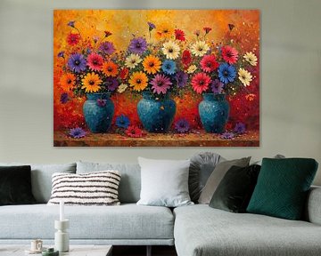 Bloemen, Bloemen en Bloemen van Kunst Kriebels