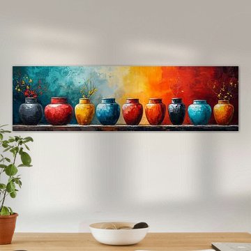 Kleurrijk Stilleven van Kunst Kriebels