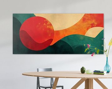 Modern Abstract (modern abstract schilderij) van De Mooiste Kunst