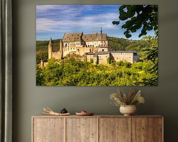 Schloss Vianden (Luxemburg) von Ingrid Bergmann  Fotografie