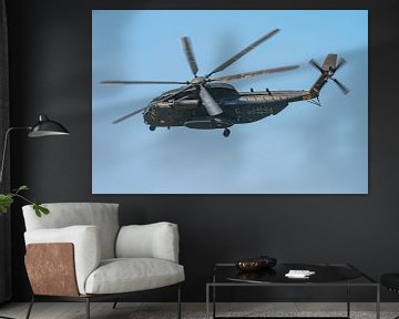 Sikorsky CH-53G helicopter of the Luftwaffe. by Jaap van den Berg