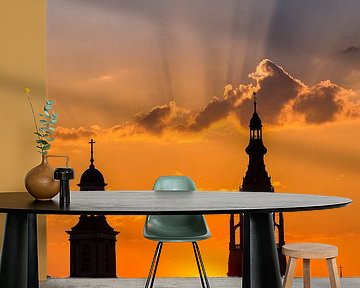 Prachtige zonsondergang Breda van JPWFoto