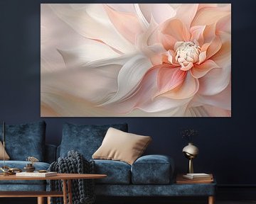 Lotus Flow Peach by Jacky