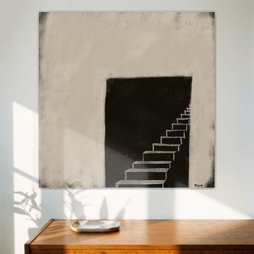 Unbekannter Weg nach oben