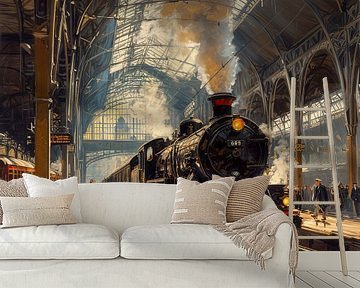 Gare du Nord van Kees van den Burg