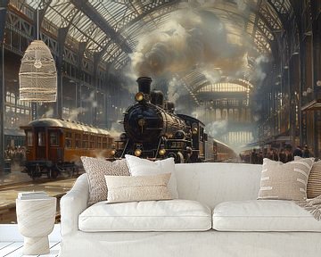 Gare du Nord van Kees van den Burg