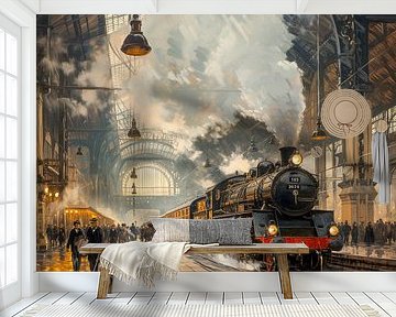 Gare du Nord van Kees van den Burg