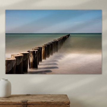 Buhnen an der Ostsee