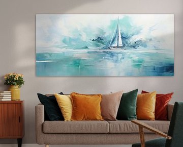 Zeilschip | Zeilen Schilderij van De Mooiste Kunst