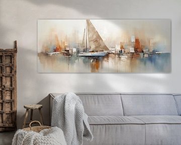 Sails Painting by De Mooiste Kunst