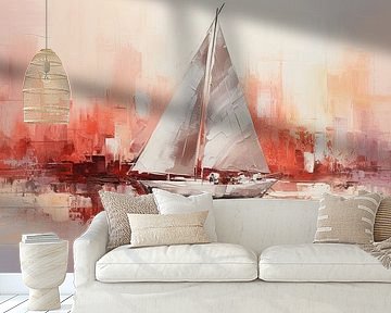 Zeilen Schilderij van De Mooiste Kunst