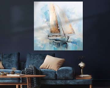 Sailing ship | Sailing painting by Wonderful Art