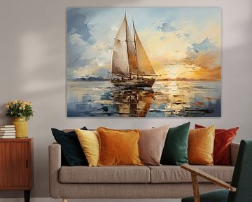 Sailing vessel | Water sports by Wonderful Art