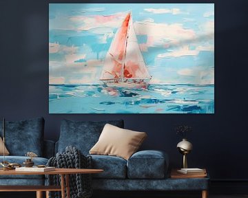 Segelschiff von Wunderbare Kunst